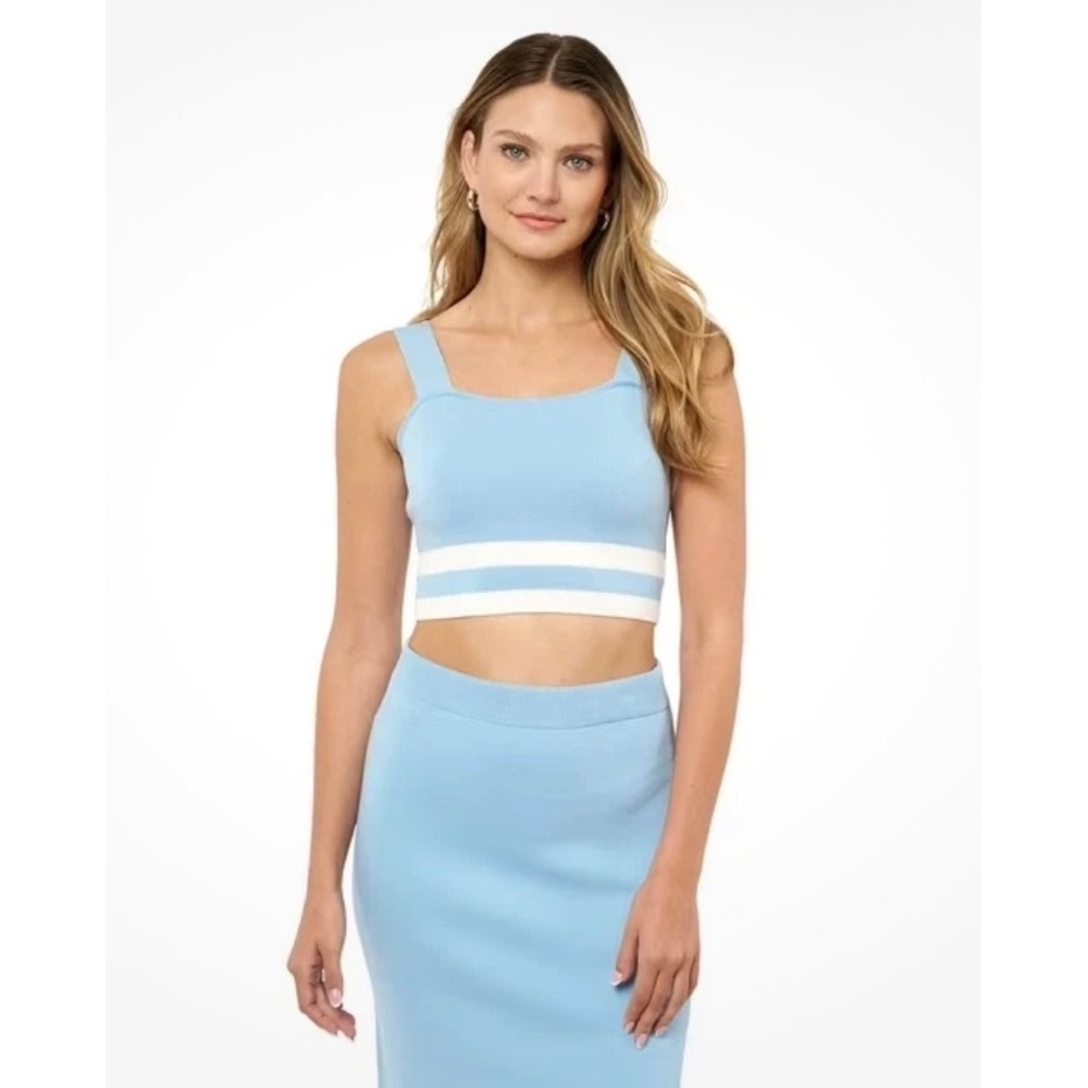 Edited by‎ Remi Bader Women's Knit Tank Top Size Medium Blue NEW